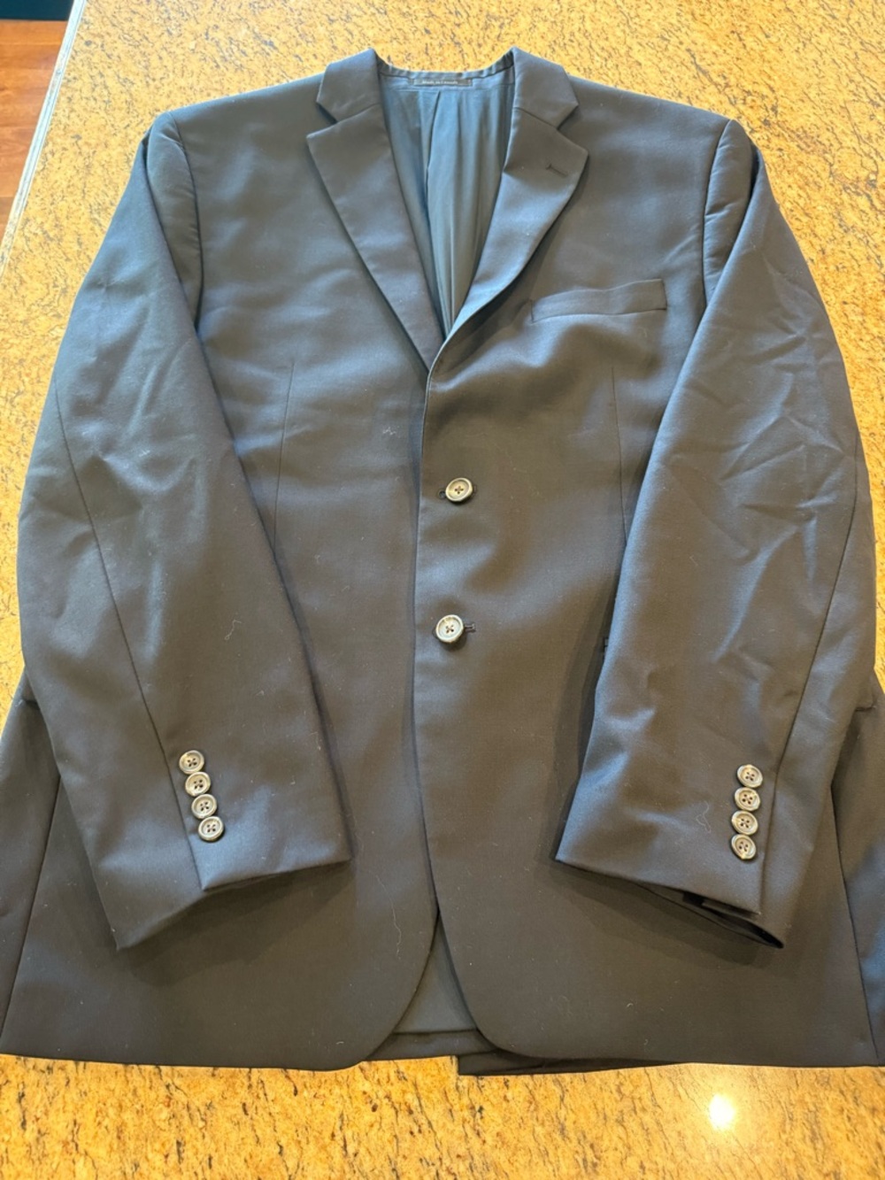 Lauren Ralph Lauren Men's Black Two-Button Sport Coat and pants set 100% wool